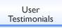 User Testimonials
