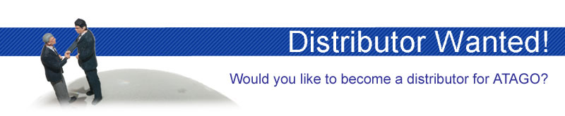 Distributor Wanted! Would you like to become a distributor for ATAGO ?