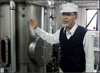 Mr. Yasuda, Production Manager and Chief Brewer