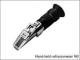 Hand-held refractometer N3