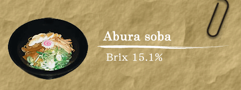 Aburaramen Brix 15.1%