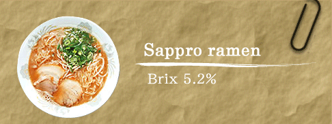 Sappororamen Brix 5.2%
