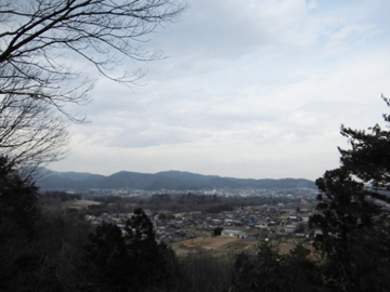 山頂からの眺め