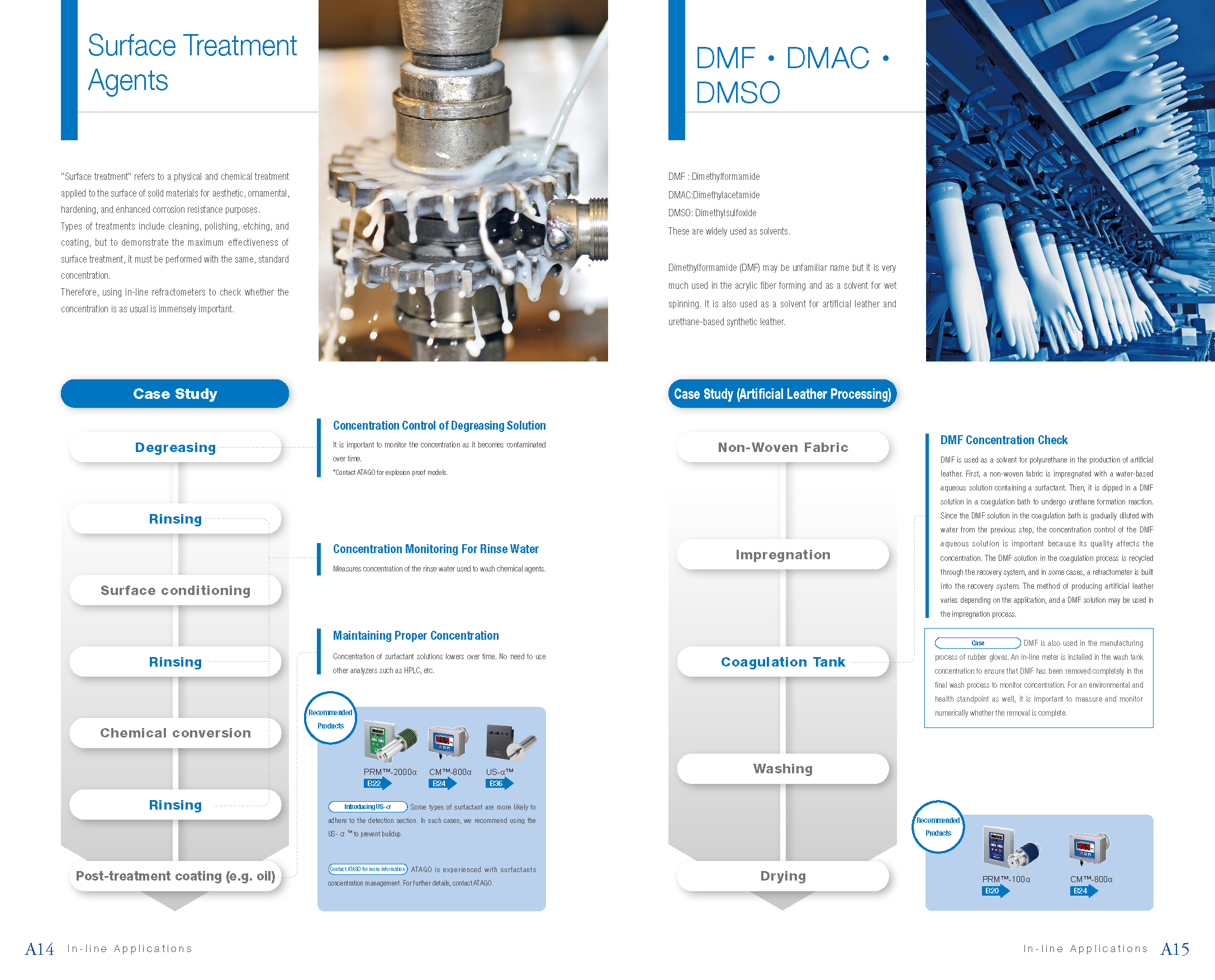 Surface Treatment Agents / DMF・DMAC・DMSO