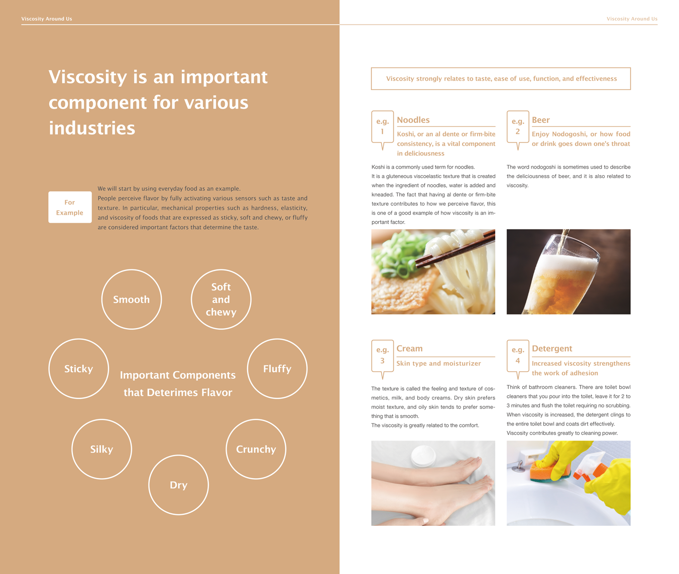 Viscosity is an important component for various industries