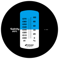 ATAGO 食塩濃度屈折計 塩分濃度計