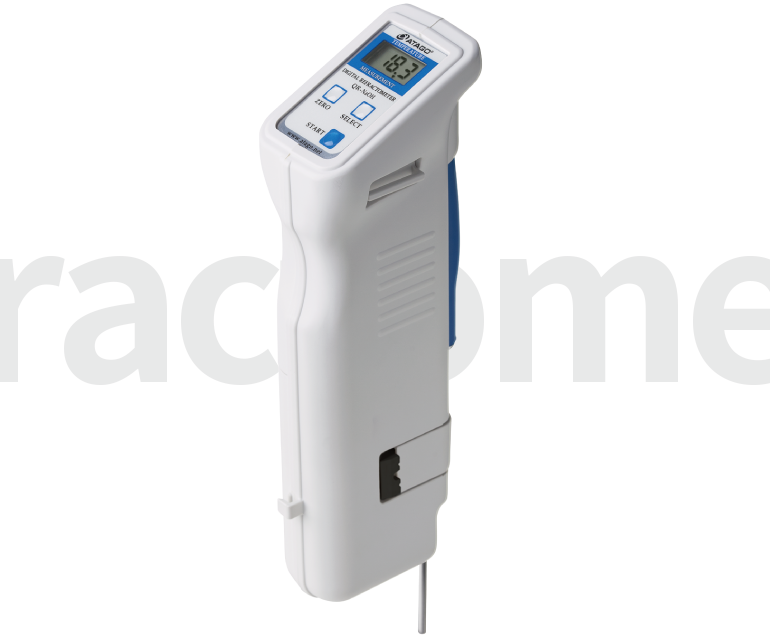 Réfractomètre digital avec pompe d'aspiration