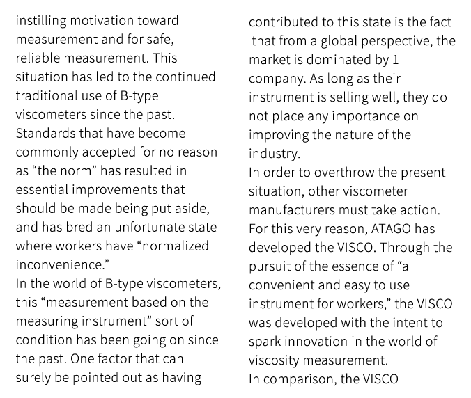 Vs B-type Viscometers