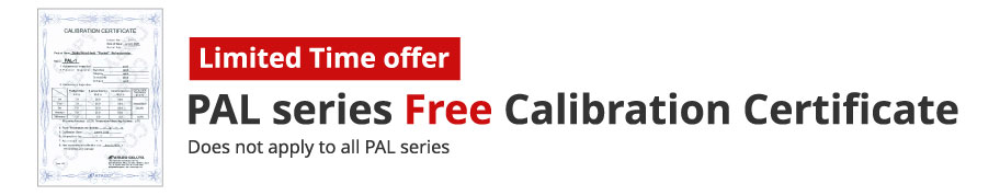 PAL Free calibration certificate!